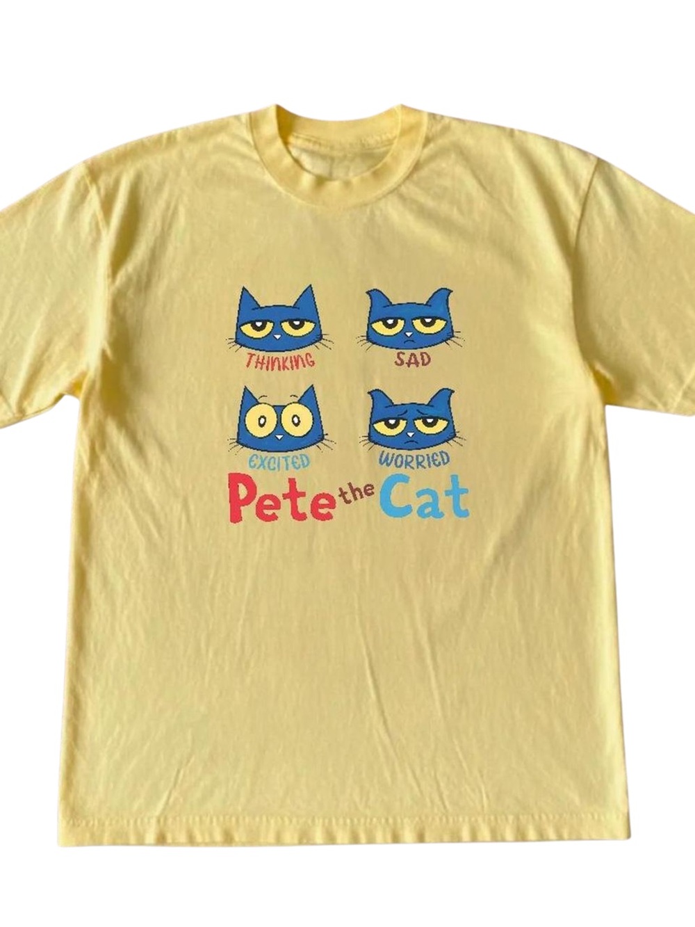 Gildan Yellow Cat Graphic Tee